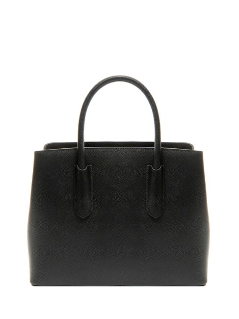 TESSA Sac cabas en cuir imprimé Andromeda Noir - Sacs pour Femme