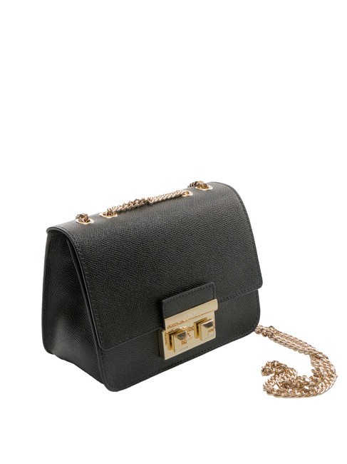 BELLA  Mini sac bandoulière, en cuir Noir - Sacs pour Femme