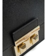 FURLA BELLA  Mini sac bandoulière, en cuir Noir - Sacs pour Femme - 5