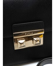 FURLA BELLA Petit sac en cuir St Andromeda Noir - Sacs pour Femme - 5