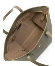 FURLA CLASSIC Sac cabas en cuir imprimé Andromeda sage - Sacs pour Femme - 6