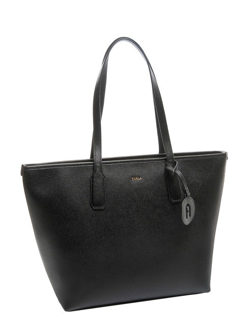 CLASSIC Sac cabas en cuir imprimé Andromeda Noir - Sacs pour Femme