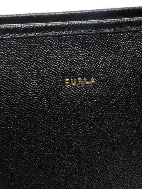 CLASSIC Sac cabas en cuir imprimé Andromeda Noir - Sacs pour Femme