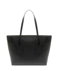 FURLA CLASSIC Sac cabas en cuir imprimé Andromeda Noir - Sacs pour Femme - 4