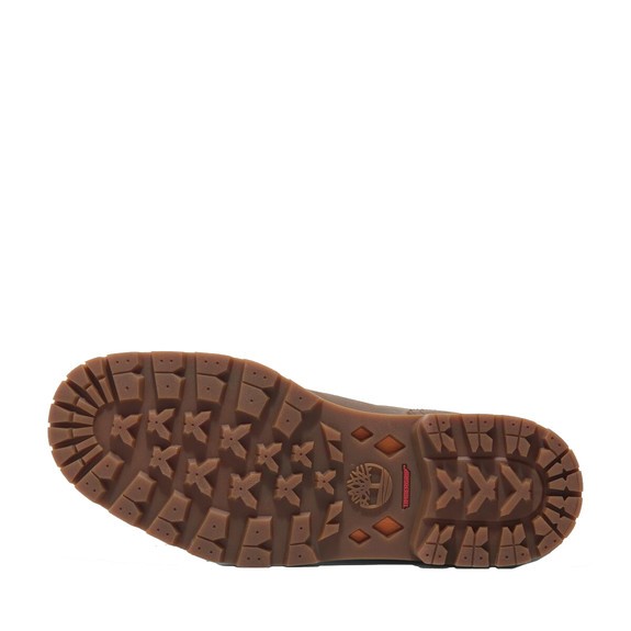 BRITTON ROAD  Chaussures en cuir imperm&eacute;ables rouille pleine fleur - Chaussures Homme