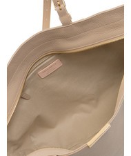 COCCINELLE CHER Sac cabas en cuir martelé rose poudré - Sacs pour Femme - 4