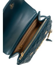 LOVE MOSCHINO QUILTED Sac porte-documents avec bandouli&egrave;re &eacute;meraude - Sacs pour Femme - 5