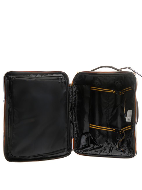 BLOSSAC  Chariot &agrave; bagages &agrave; main &eacute;tanche jaune inca/noir pur - Valises cabine