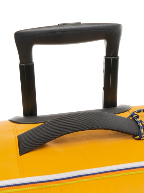 BLOSSAC  Chariot &agrave; bagages &agrave; main &eacute;tanche jaune inca/noir pur - Valises cabine