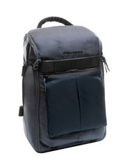 PIQUADRO ARNE Sac &agrave; dos / sacoche PC 17,3" bleu - Sacs &agrave; dos pour ordinateur portable - 5