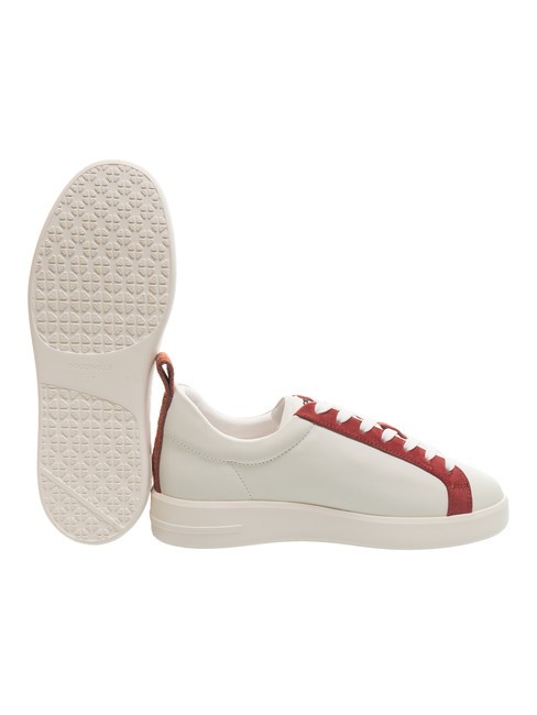 MONOGRAM PERFORED BIMATERIAL Baskets en cuir de.w/rosew/m.gr - Chaussures Femme