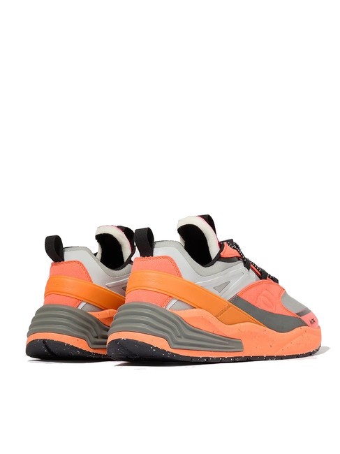 CORNER 2.0 SPECIALE 2 Baskets en tissu recyclé orange2 - Chaussures Homme