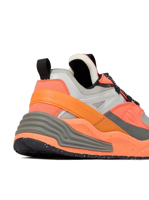 CORNER 2.0 SPECIALE 2 Baskets en tissu recyclé orange2 - Chaussures Homme