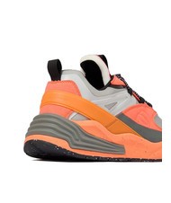PIQUADRO CORNER 2.0 SPECIALE 2 Baskets en tissu recyclé orange2 - Chaussures Homme - 4