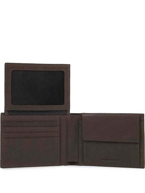 Portefeuille BLACK SQUARE, en cuir MORO - Portefeuilles Homme