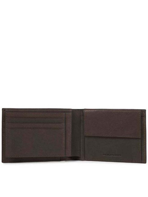 Portefeuille BLACK SQUARE, en cuir MORO - Portefeuilles Homme