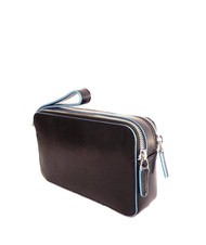 PIQUADRO BLUE SQUARE Pochette en cuir ACAJOU - Sacs pour Femme - 3