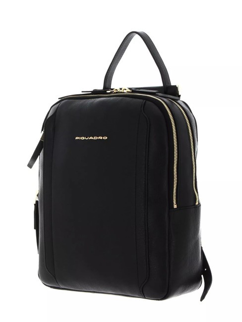 CIRCLE Sac &agrave; dos en cuir Noir - Sacs pour Femme