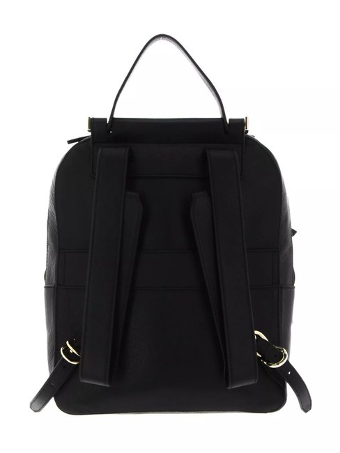 CIRCLE Sac &agrave; dos en cuir Noir - Sacs pour Femme