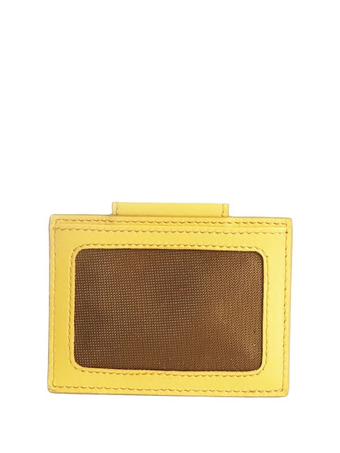 URBAN  Porte-cartes en cuir jaune - Portefeuilles Homme