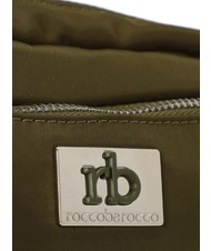 ROCCOBAROCCO GLORIA Petit sac bandoulière avec poche vert militaire - Sacs pour Femme - 3