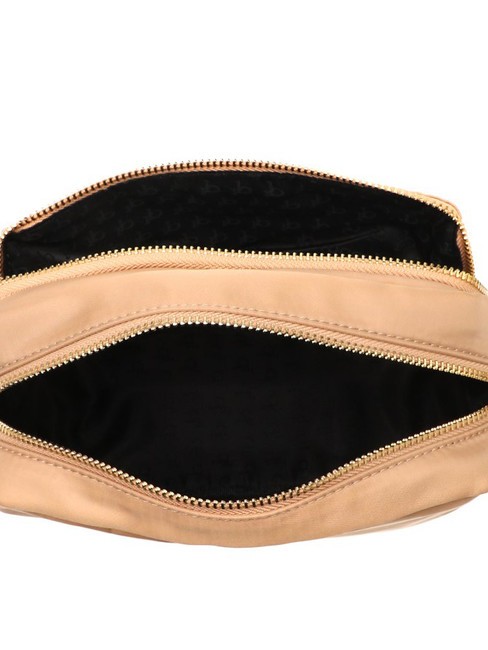 GLORIA Petit sac bandoulière avec poche beige - Sacs pour Femme