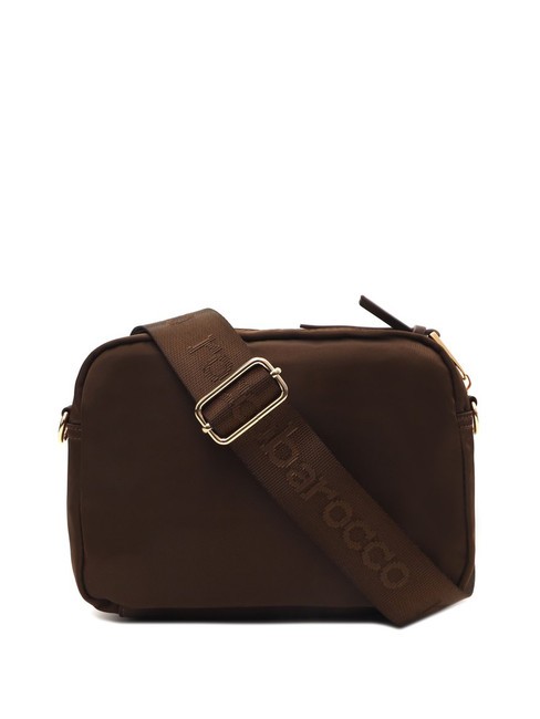 GLORIA Petit sac bandoulière avec poche marron foncé - Sacs pour Femme