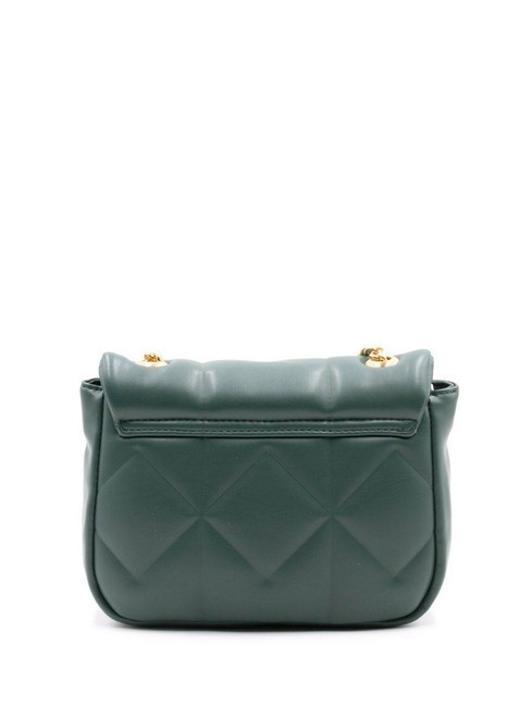 SOLE Sac bandouli&egrave;re &agrave; rabat vert - Sacs pour Femme