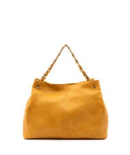 ROCCOBAROCCO ADELE Sac &agrave; main avec bandouli&egrave;re jaune ocre - Sacs pour Femme - 3