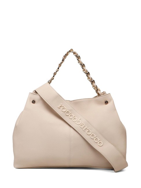 ADELE Sac &agrave; main avec bandouli&egrave;re lait - Sacs pour Femme