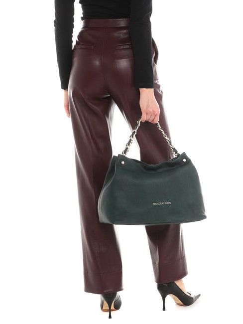 ADELE Sac à main avec bandoulière vert - Sacs pour Femme