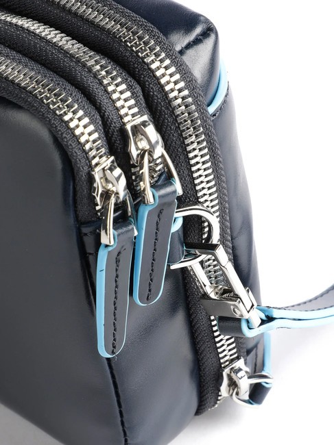 BLUE SQUARE Pochette en cuir organisée bleu - Étui pour tablette & Organiseur