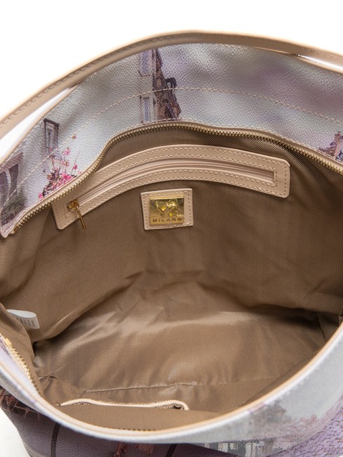 YESBAG Sac hobo porté épaule café parisien - Sacs pour Femme