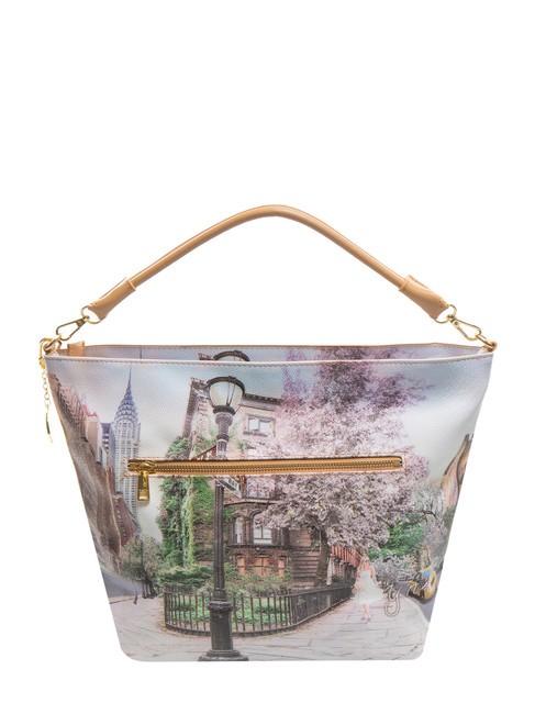 YESBAG Sac hobo porté épaule New York est - Sacs pour Femme