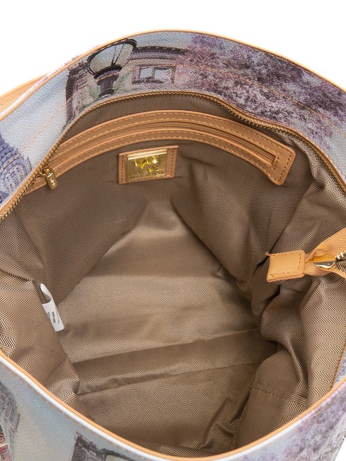 YESBAG Sac hobo porté épaule New York est - Sacs pour Femme