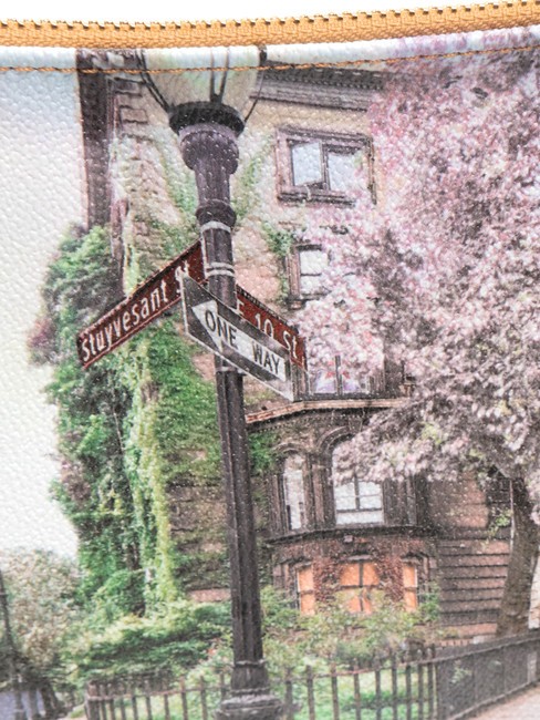 YESBAG Pochette avec manchette et bandoulière New York est - Sacs pour Femme