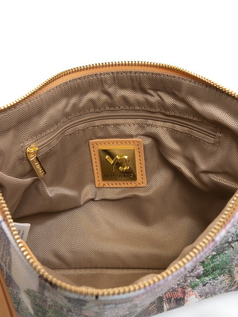 YESBAG Pochette avec manchette et bandoulière New York est - Sacs pour Femme