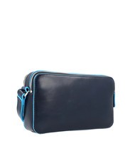 PIQUADRO BLUE SQUARE Pochette en cuir bleu - Sacs pour Femme - 3