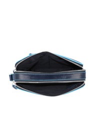 PIQUADRO BLUE SQUARE Pochette en cuir bleu - Sacs pour Femme - 4