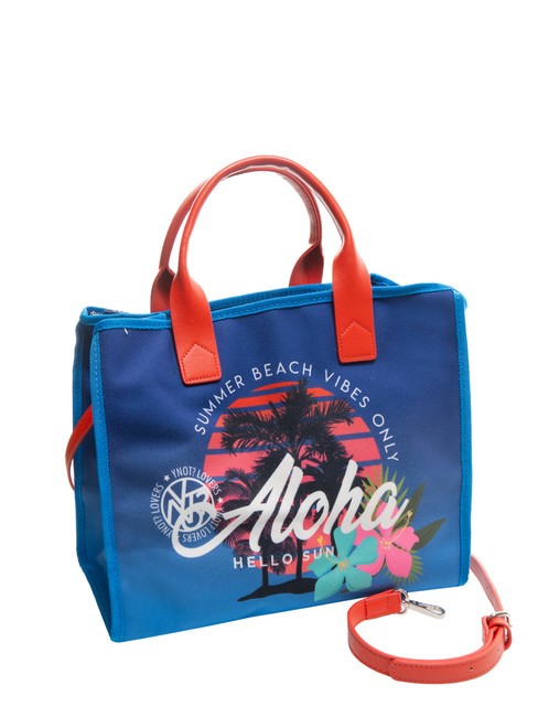ALHOA Sac de plage avec bandoulière océan - Sacs pour Femme