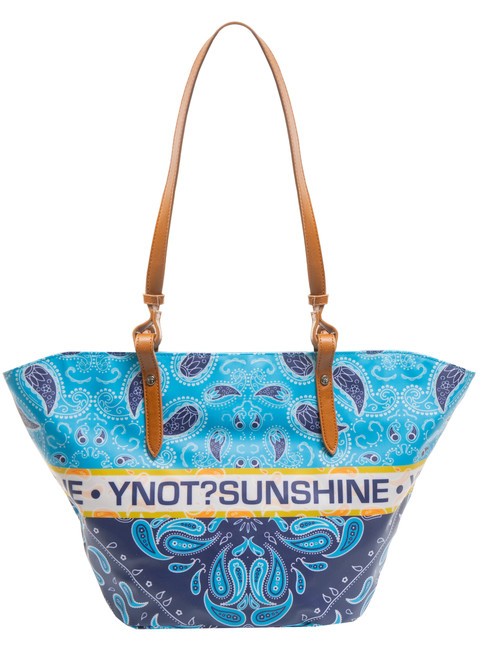 BANDANAS Sac shopping de plage moyen bleu - Sacs pour Femme