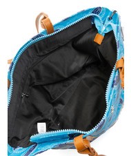 YNOT BANDANAS Sac shopping de plage moyen bleu - Sacs pour Femme - 5