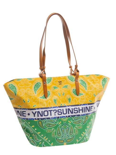 BANDANAS Grand sac shopping de plage vert - Sacs pour Femme