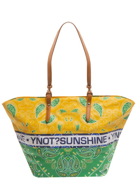 BANDANAS Grand sac shopping de plage vert - Sacs pour Femme