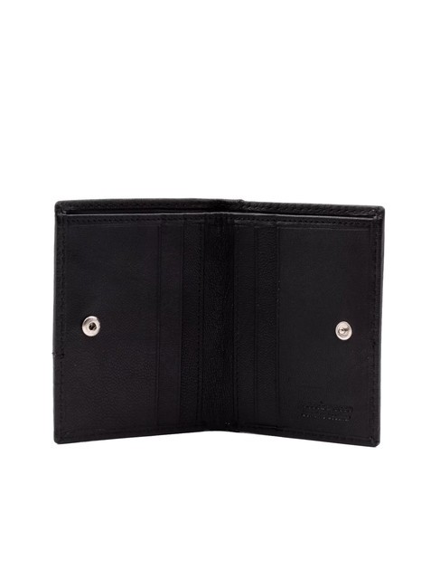 JOHN Portefeuille vertical en cuir noir - Portefeuilles Homme