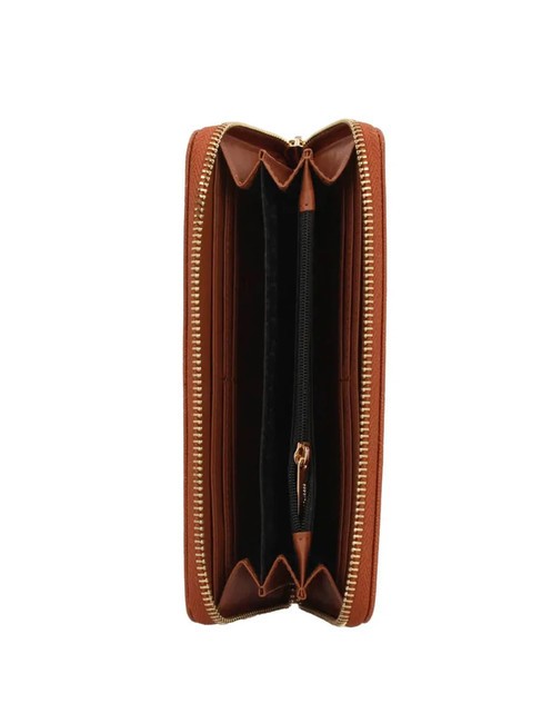 LUCE Grand portefeuille zippé autour bronzer - Portefeuilles Femme