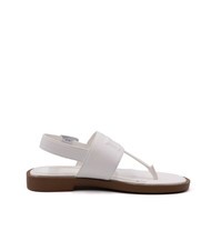 ROCCOBAROCCO RB Sandale tongs à bride arrière blanc - Chaussures Femme - 3