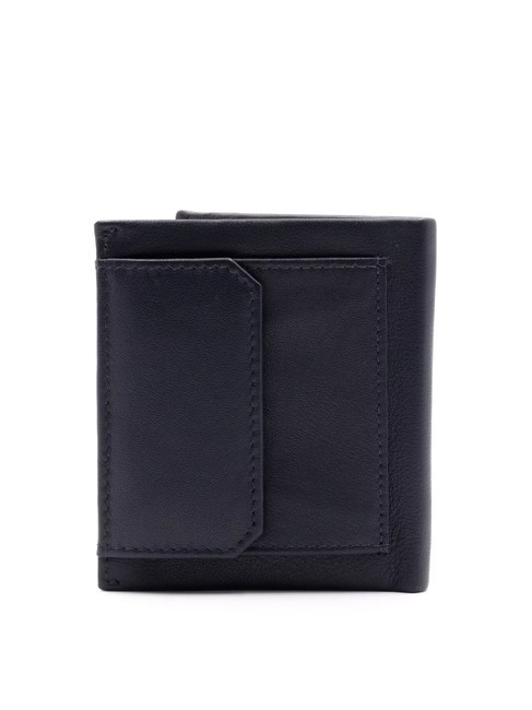 STRIPE Portefeuille vertical avec poche bleu - Portefeuilles Homme