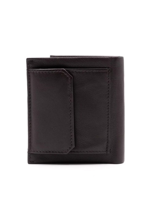 STRIPE Portefeuille vertical avec poche marron foncé - Portefeuilles Homme