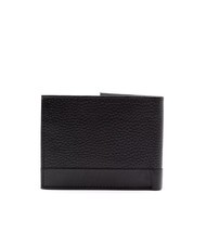 ROCCOBAROCCO ROBERT Porte-monnaie en cuir noir - Portefeuilles Homme - 3